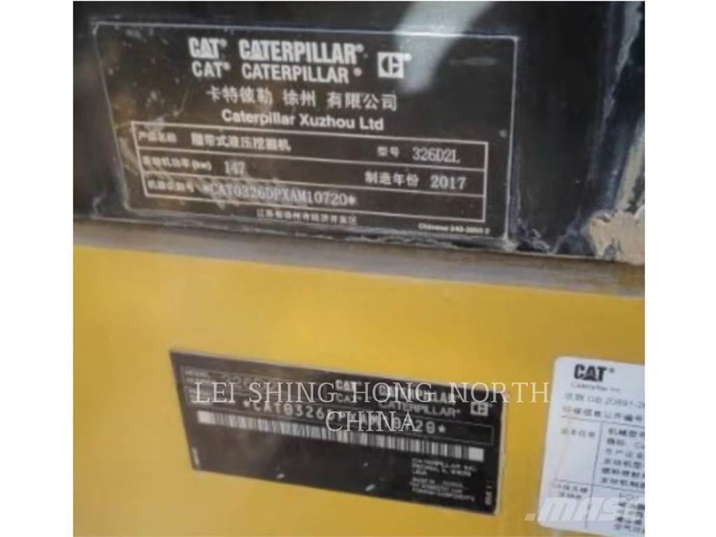 CAT 326D2L Crawler excavators