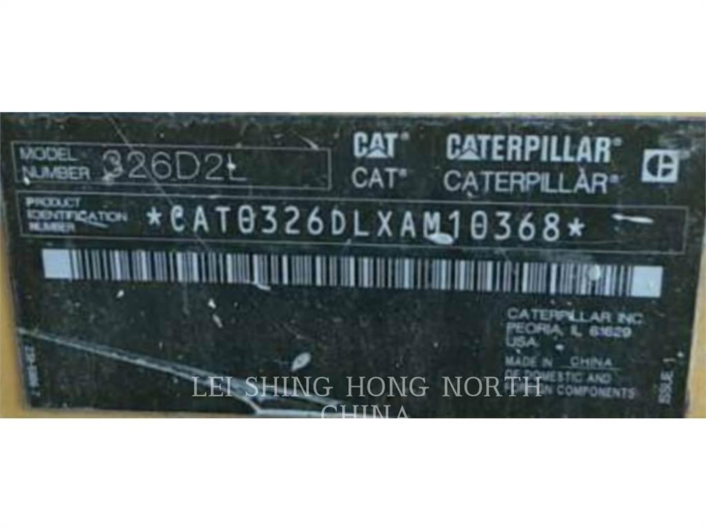 CAT 326D2L Crawler excavators