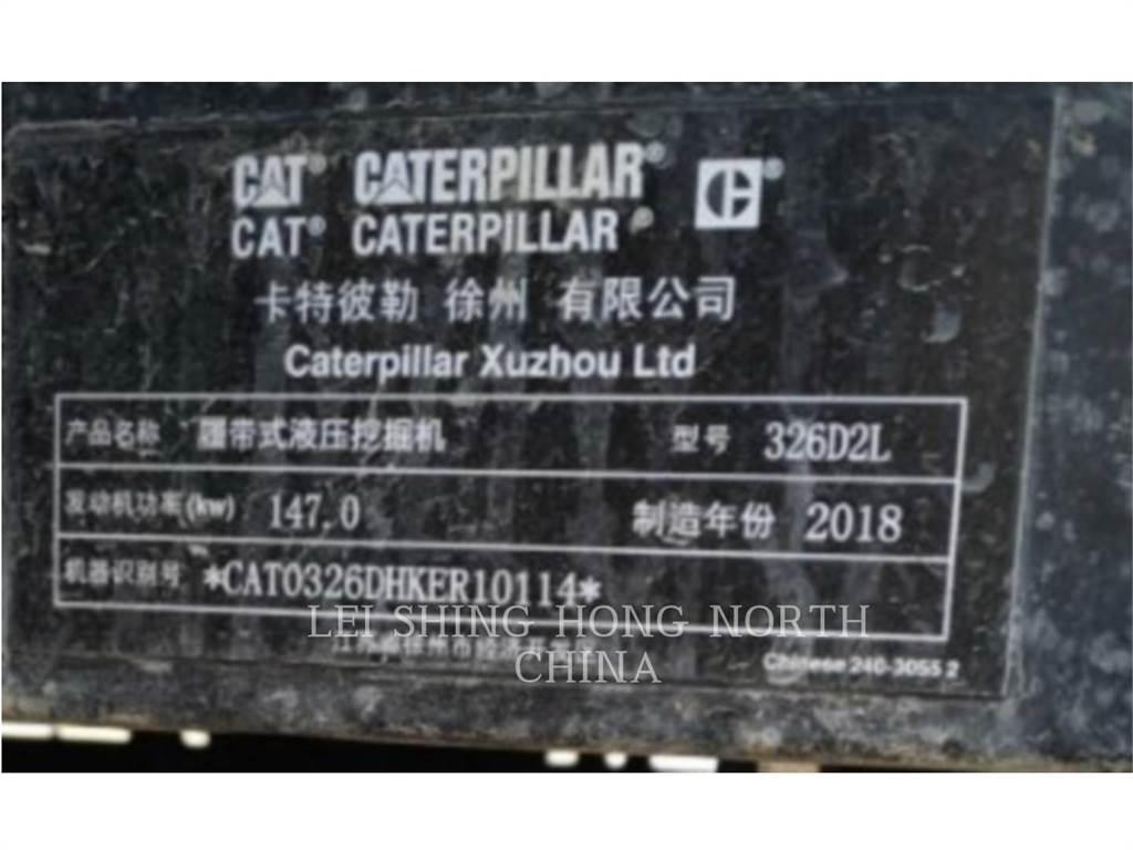 CAT 326D2L Crawler excavators