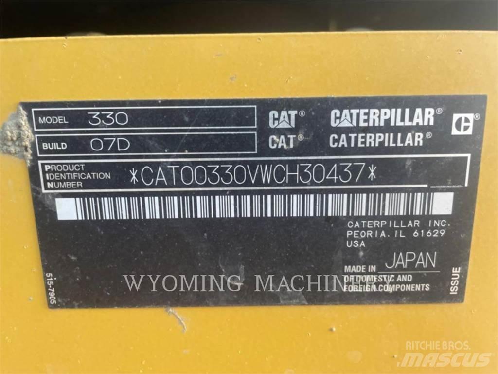 CAT 330 Crawler excavators