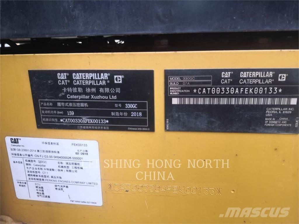 CAT 330-07GC Crawler excavators