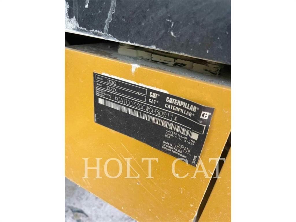 CAT 330 TC Crawler excavators