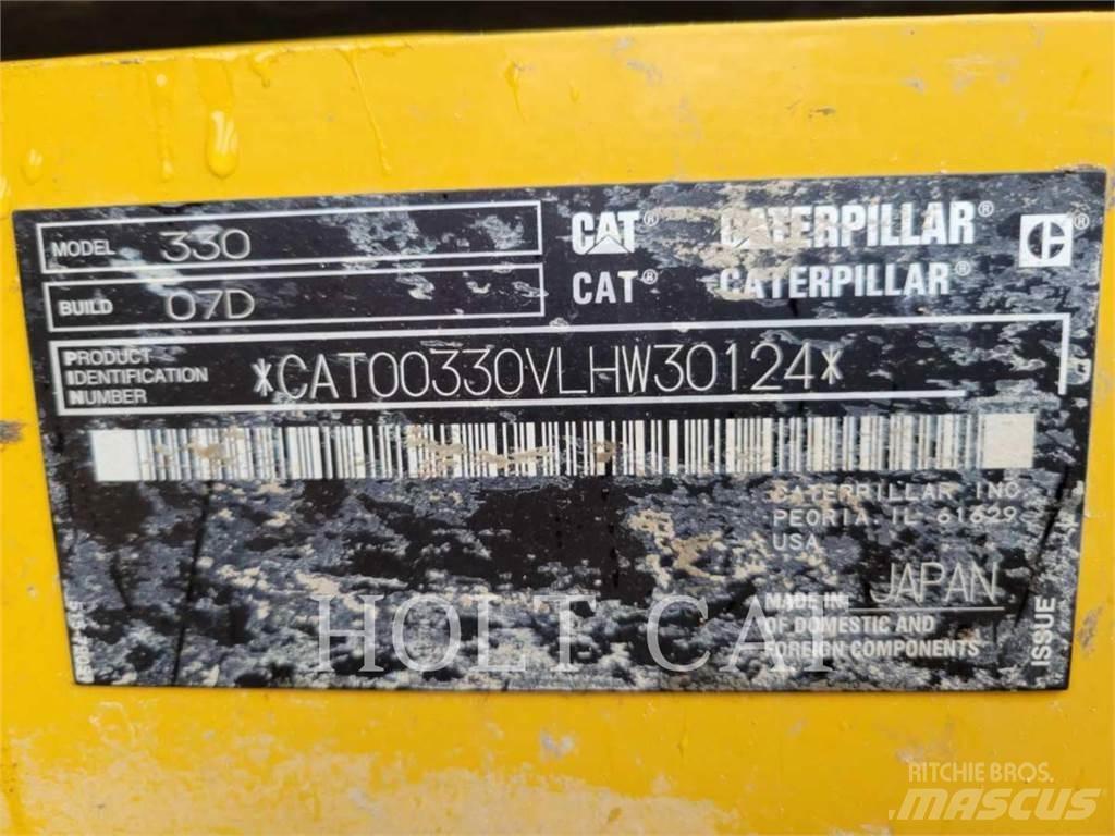 CAT 330 TC Crawler excavators