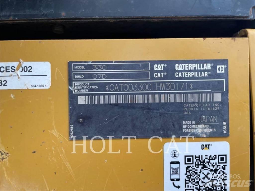 CAT 330 TC Crawler excavators
