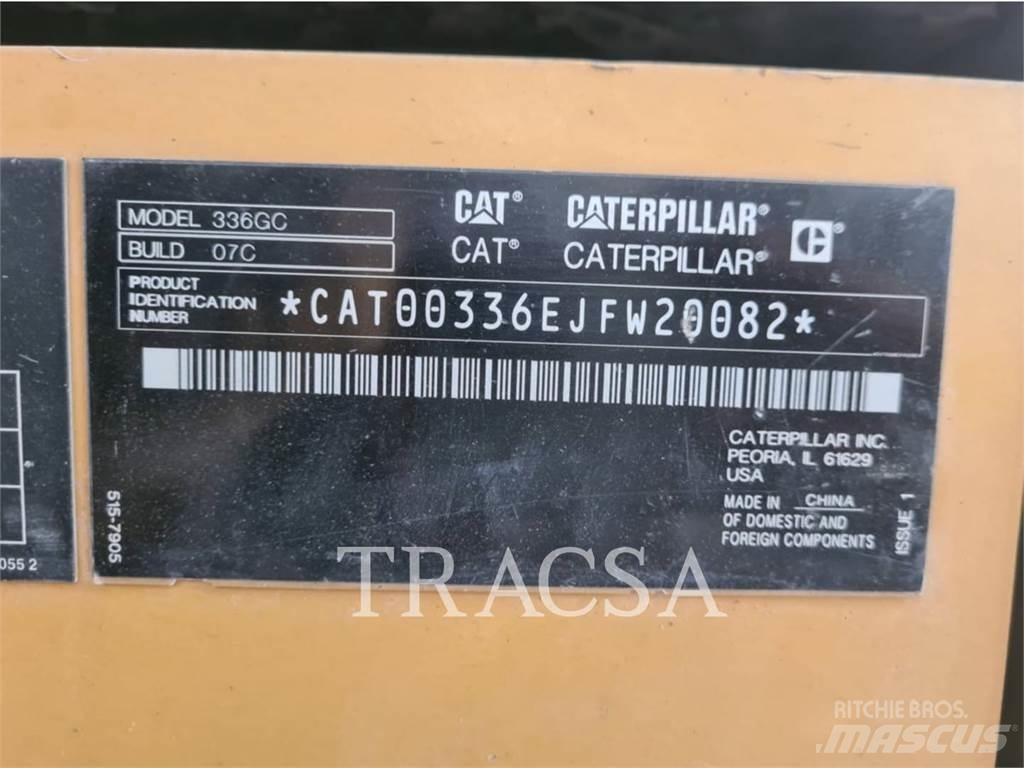 CAT 336 GC Crawler excavators