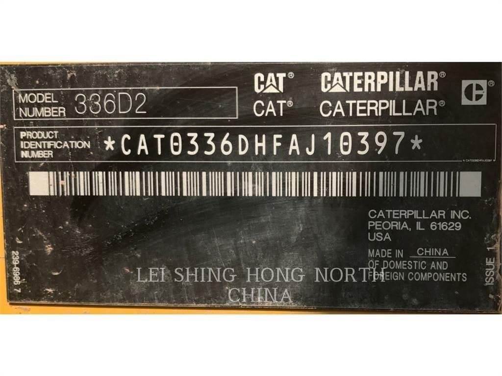 CAT 336D2 Crawler excavators
