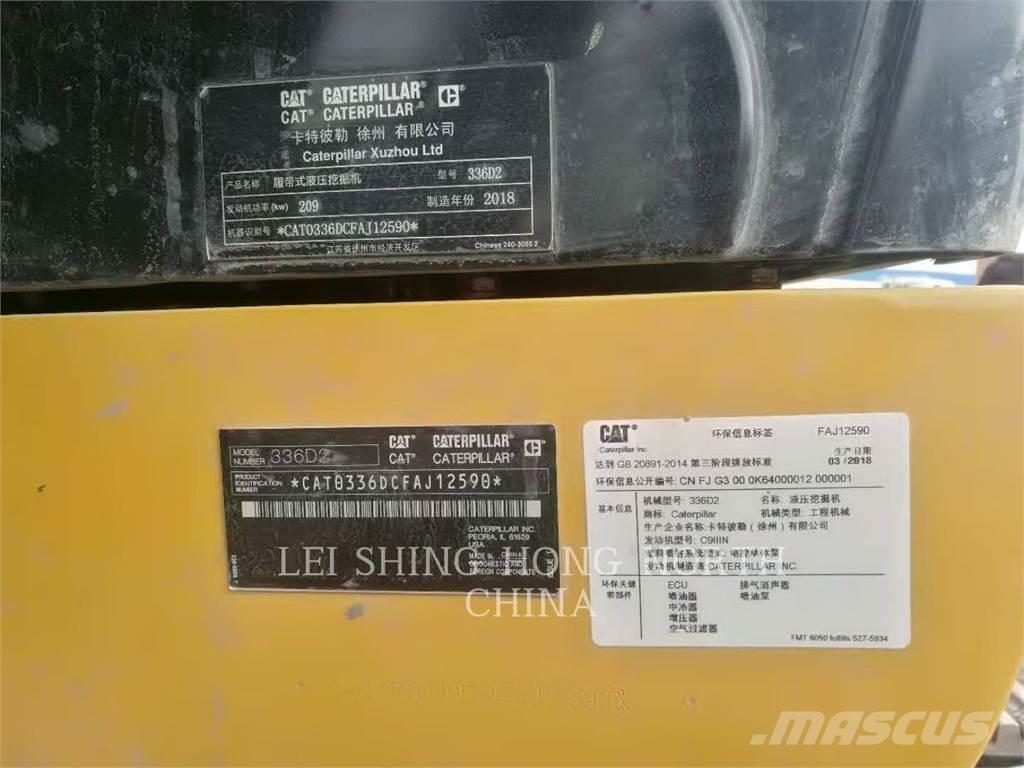 CAT 336D2 Crawler excavators