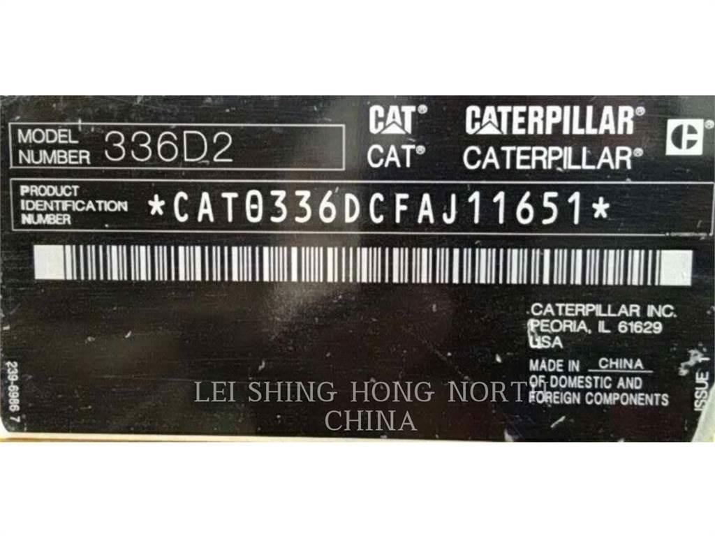 CAT 336D2 Crawler excavators