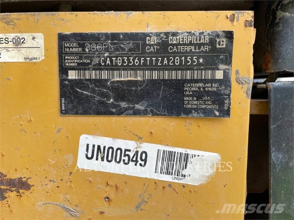 CAT 336FL TH Crawler excavators