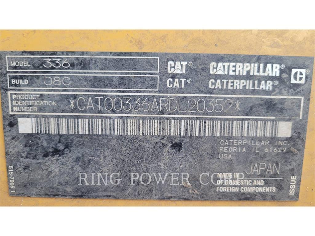 CAT 336HYDTHUM Crawler excavators