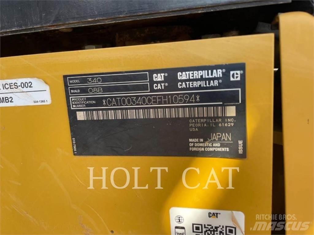 CAT 340 12 TC Crawler excavators