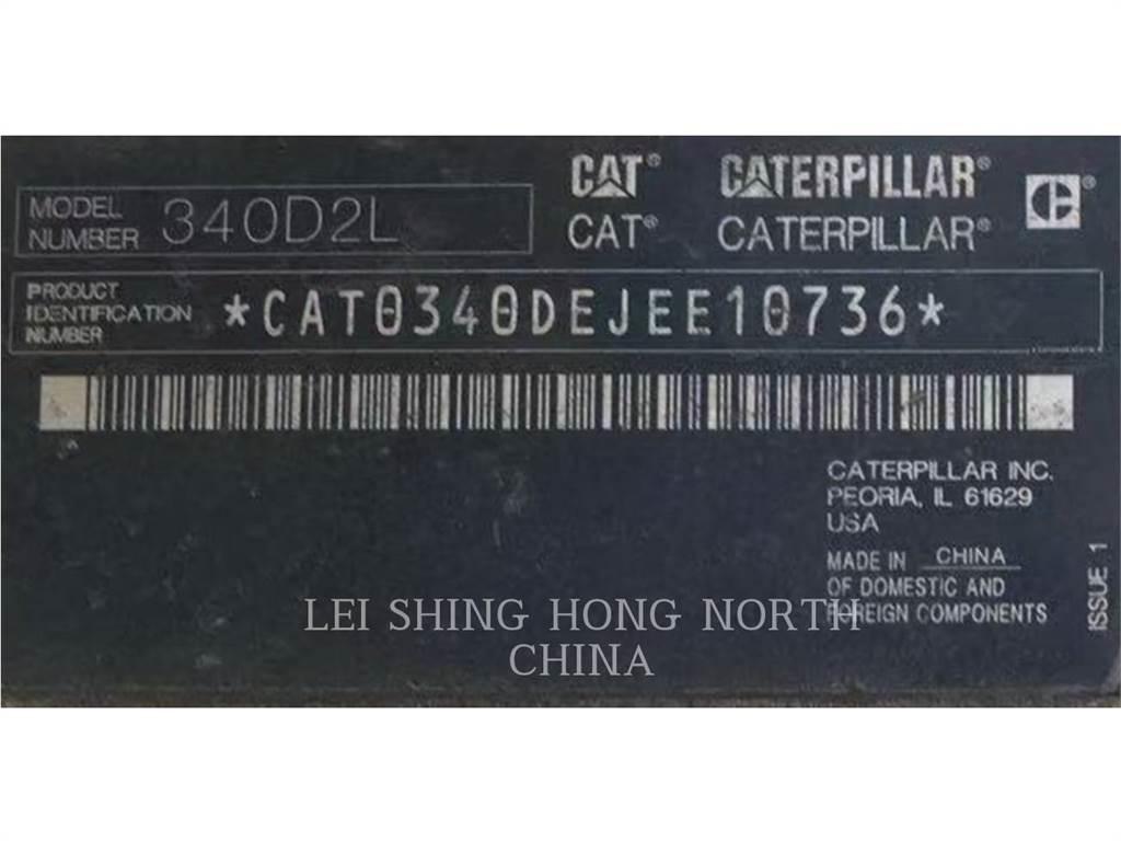 CAT 340D2L Crawler excavators
