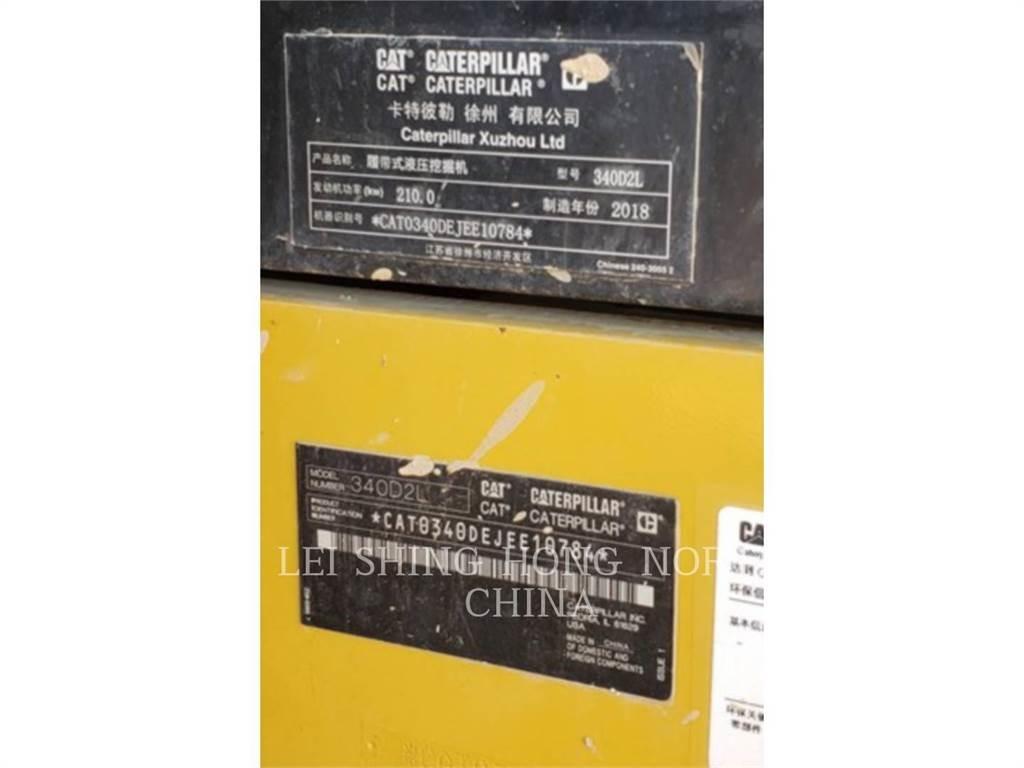 CAT 340D2L Crawler excavators