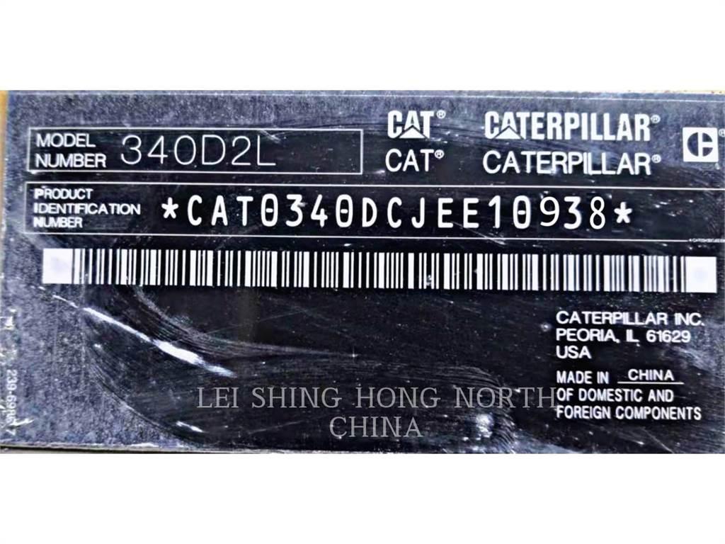 CAT 340D2L Crawler excavators