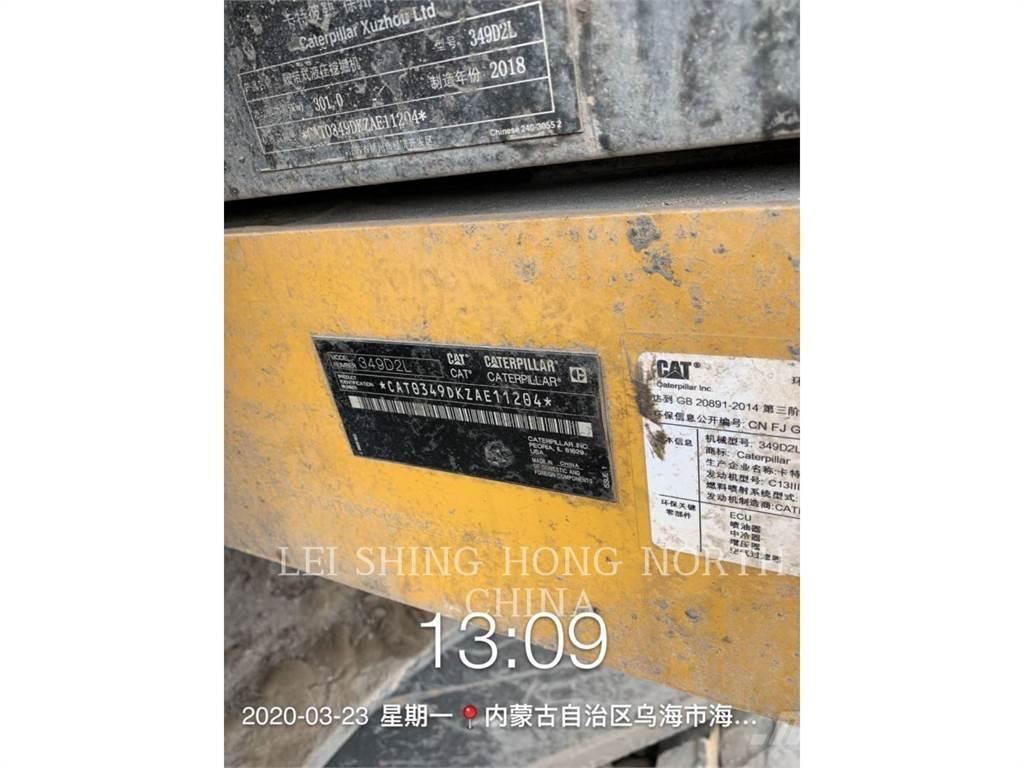 CAT 349 D2 L Crawler excavators