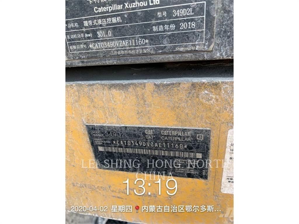 CAT 349D2L Crawler excavators