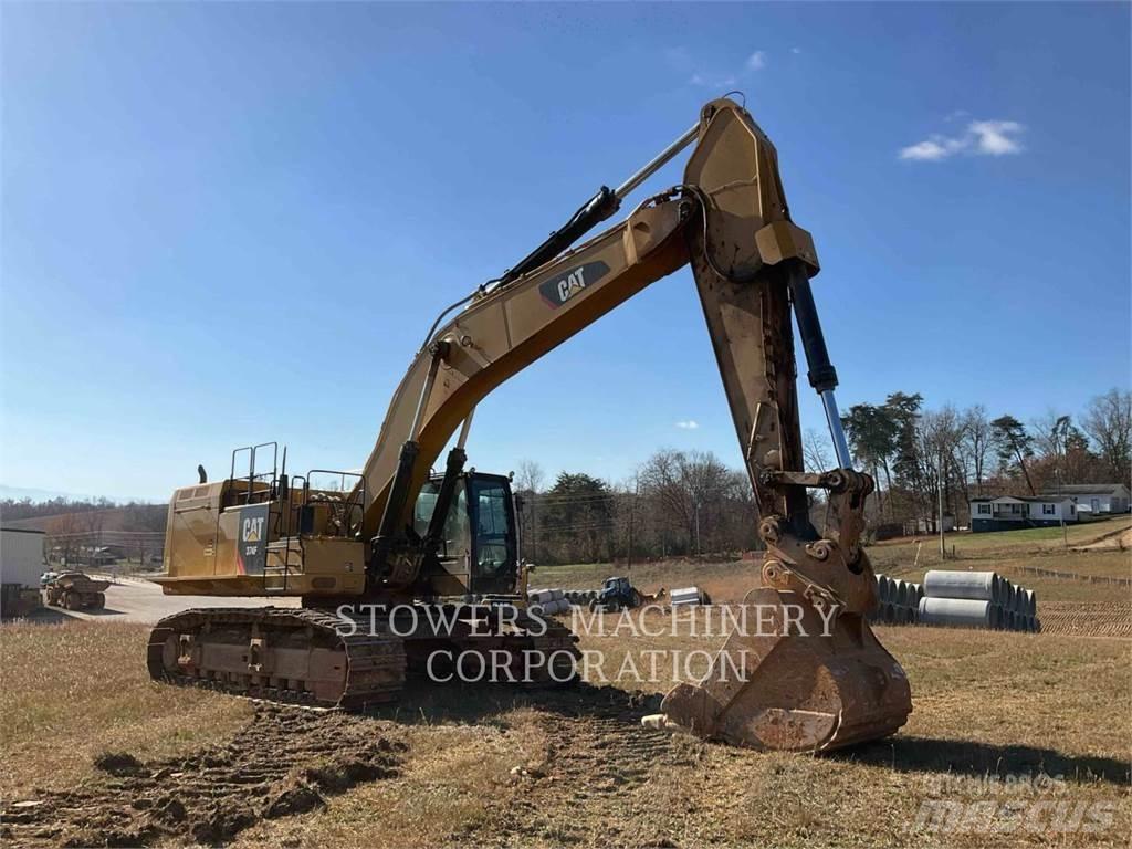 CAT 374FL Crawler excavators