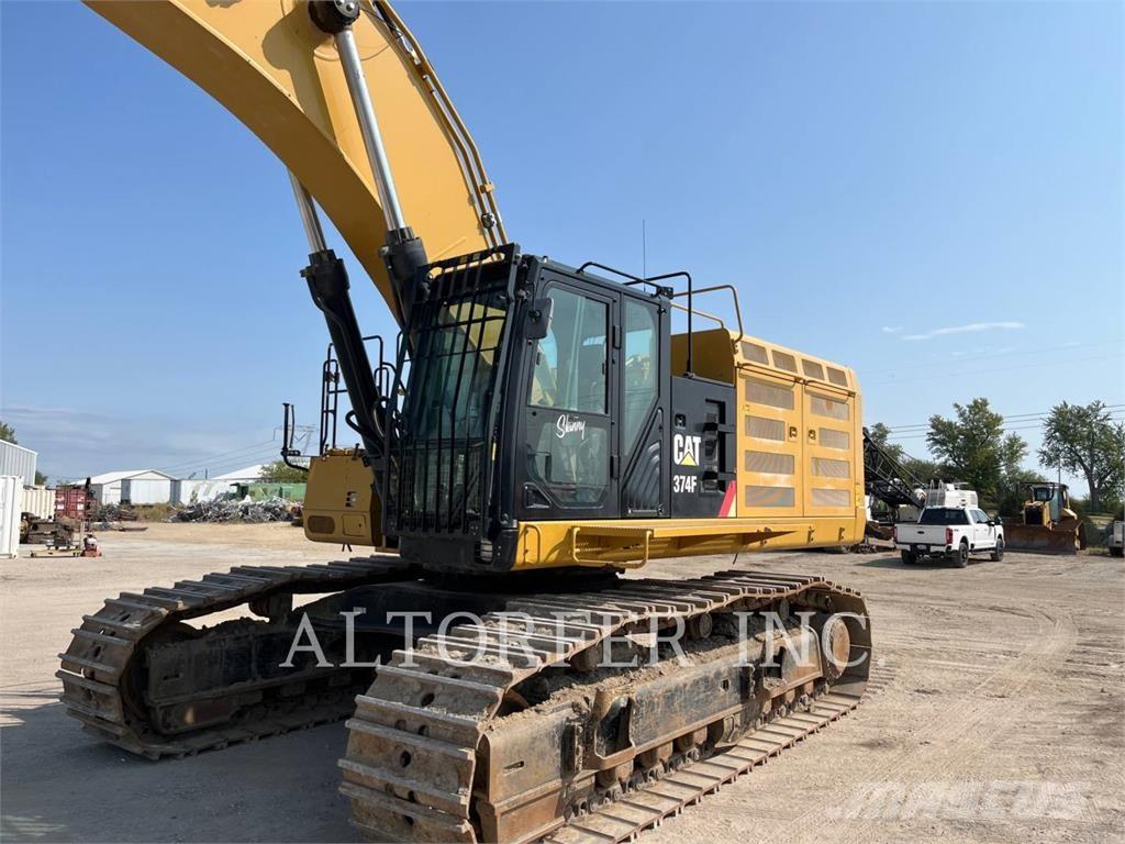 CAT 374FL Crawler excavators