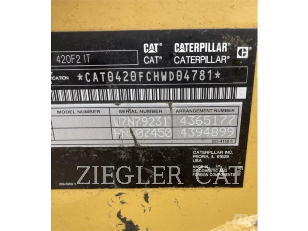 CAT 420F2 Backhoe loaders