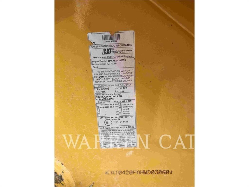 CAT 420F2 AE4T Backhoe loaders