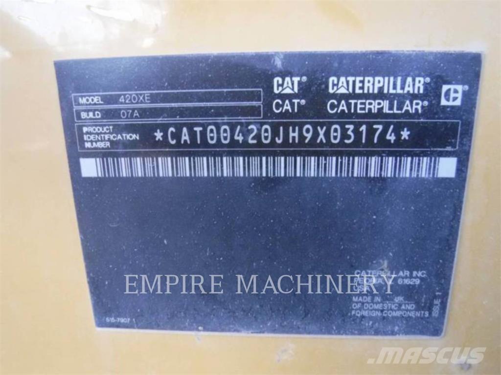 CAT 420XE4ECIP Backhoe loaders