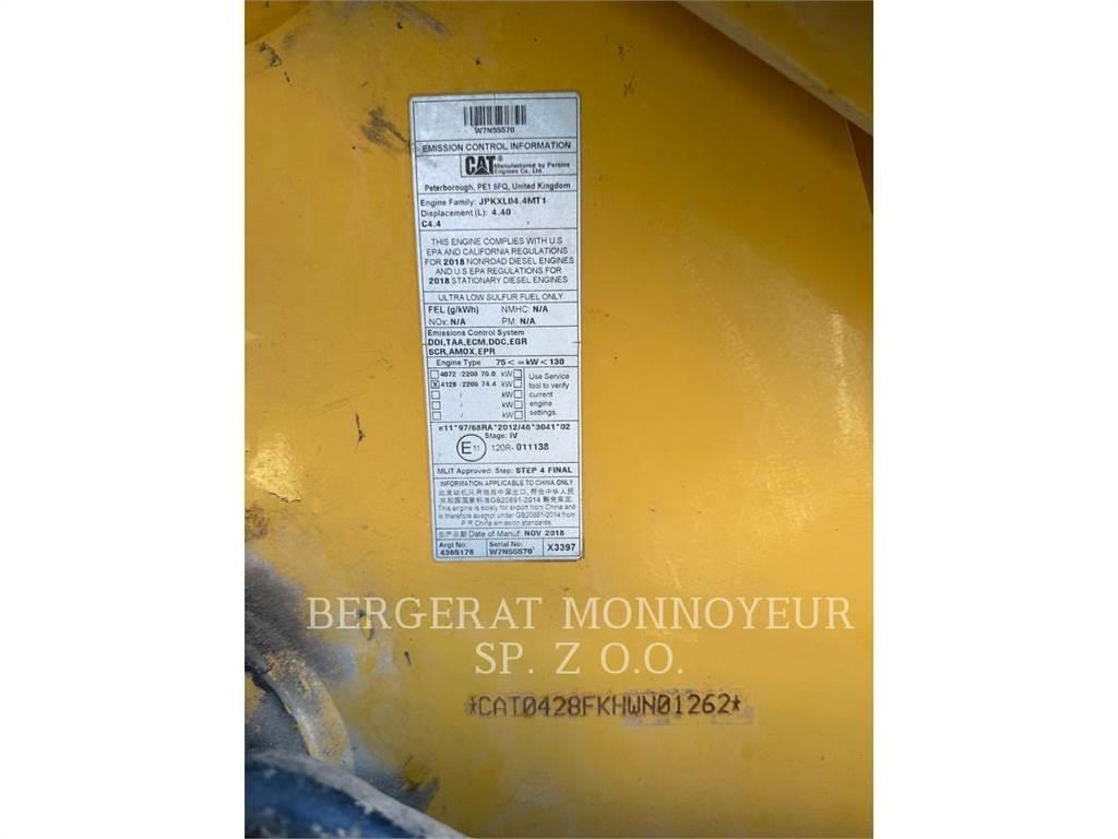 CAT 428F2 Backhoe loaders