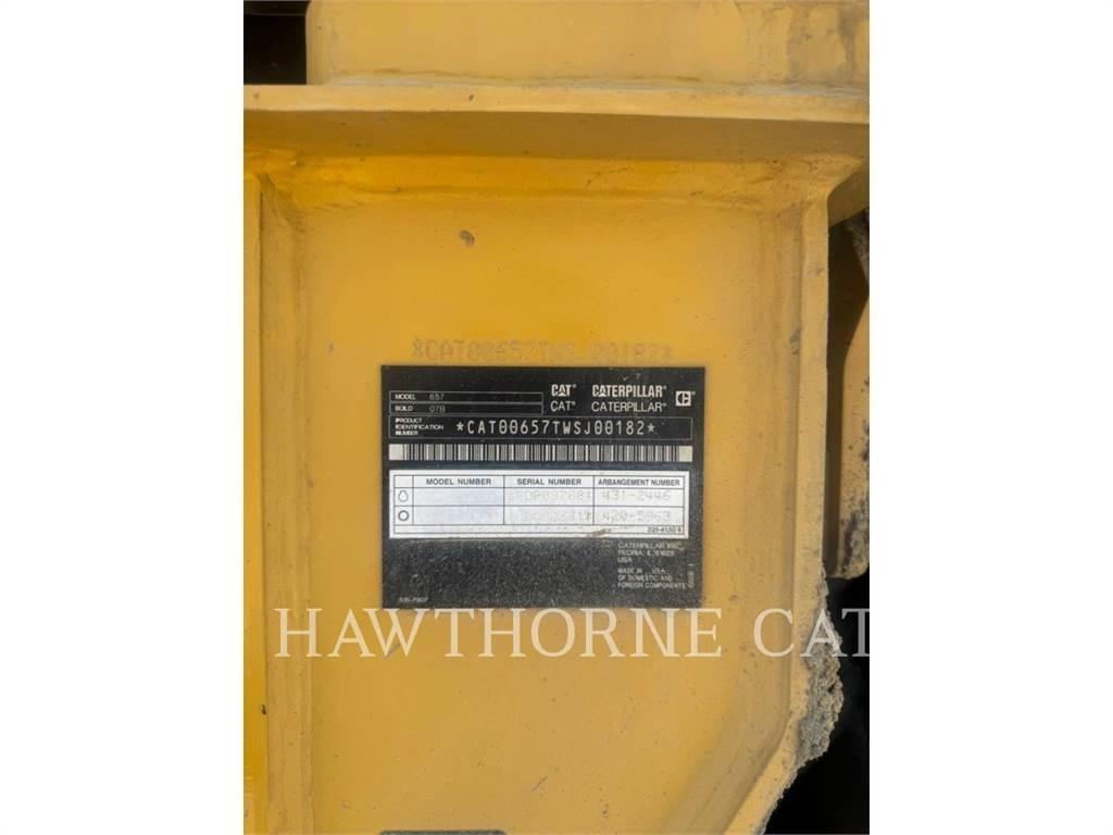 CAT 657 Scrapers