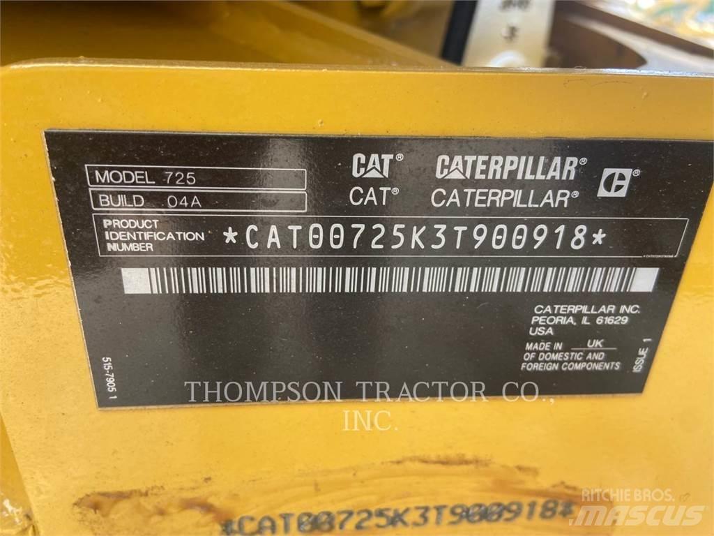 CAT 725 Articulated Dump Trucks (ADTs)