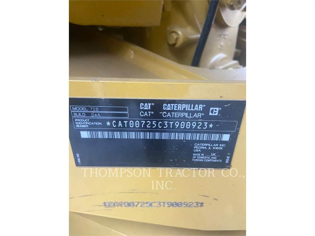 CAT 725 Articulated Dump Trucks (ADTs)