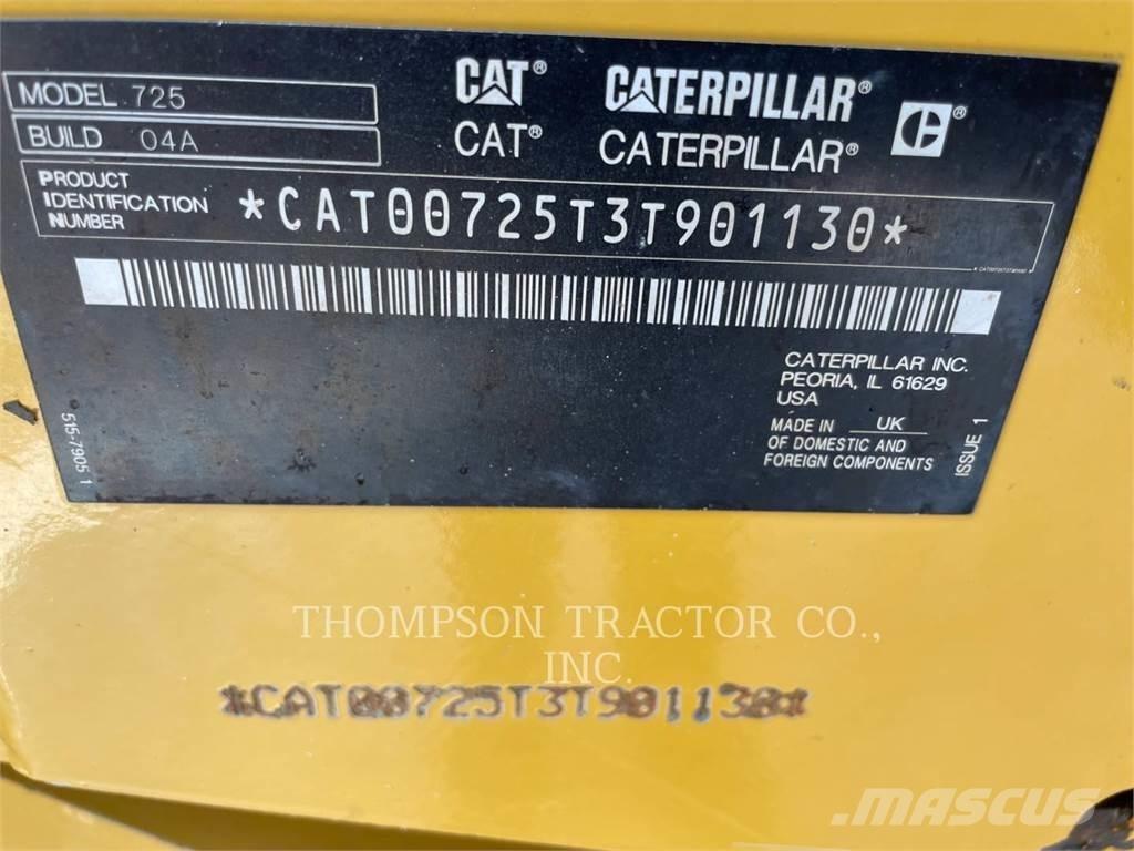 CAT 725 Articulated Dump Trucks (ADTs)
