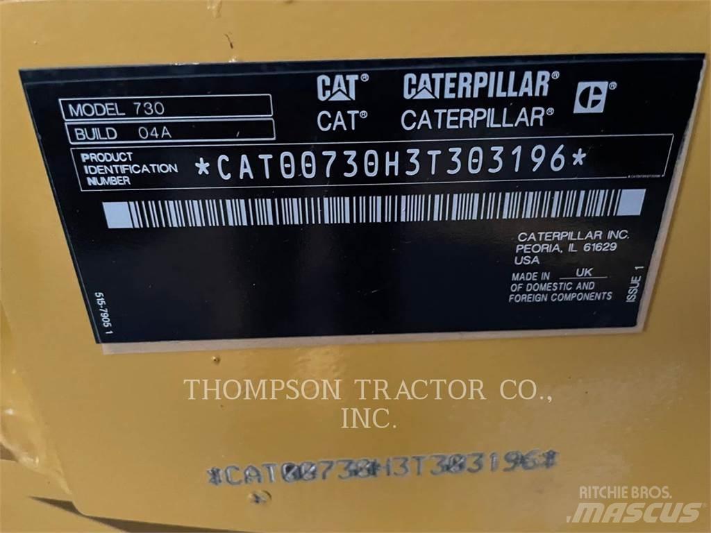 CAT 730 Articulated Dump Trucks (ADTs)