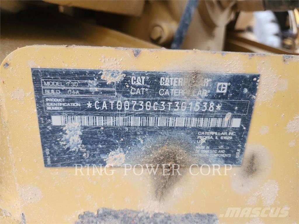 CAT 730TG Articulated Dump Trucks (ADTs)