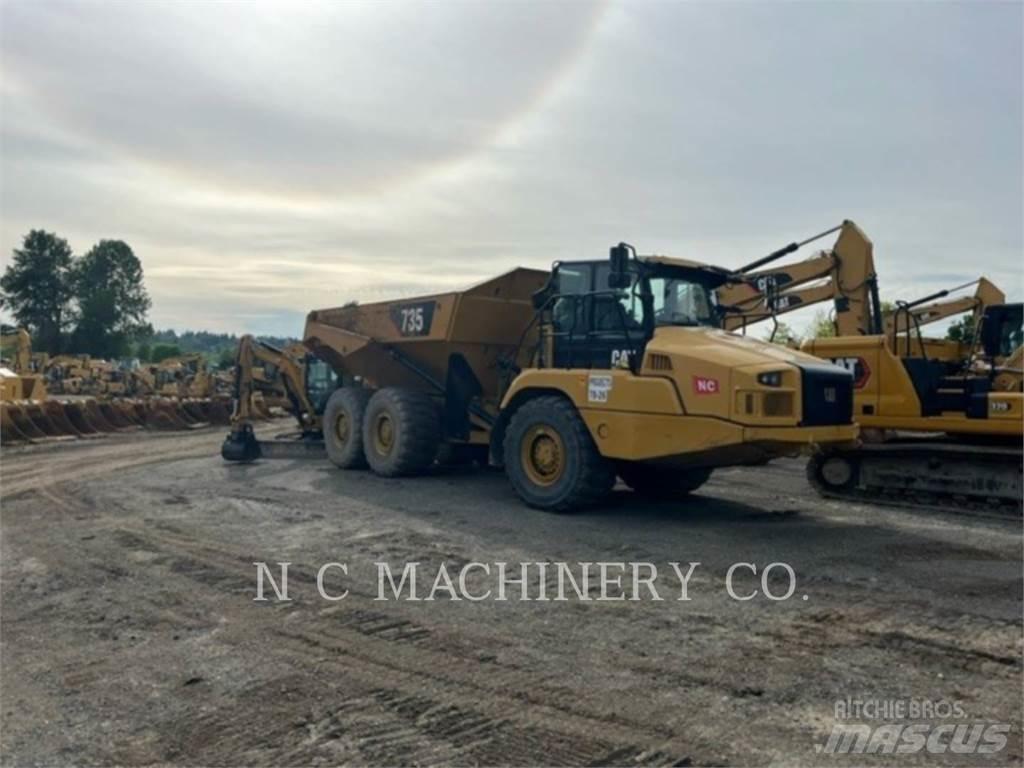 CAT 735 Tipper trucks