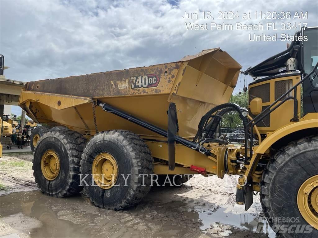 CAT 740 Articulated Dump Trucks (ADTs)
