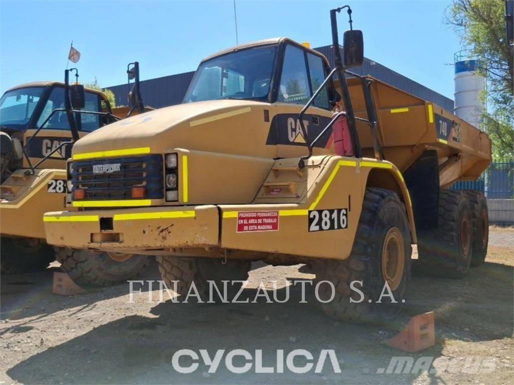 CAT 740 Articulated Dump Trucks (ADTs)