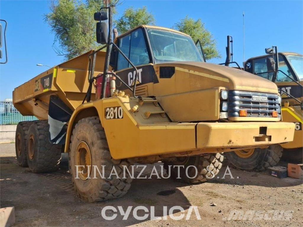 CAT 740 Articulated Dump Trucks (ADTs)