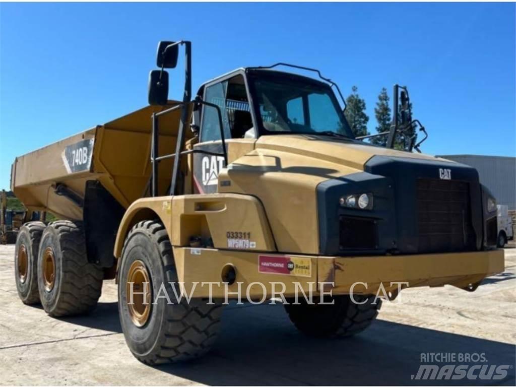 CAT 740B Articulated Dump Trucks (ADTs)