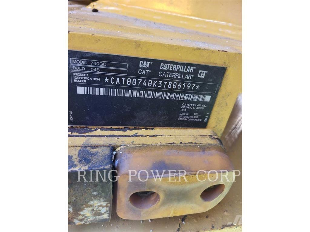 CAT 740GCTG Articulated Dump Trucks (ADTs)