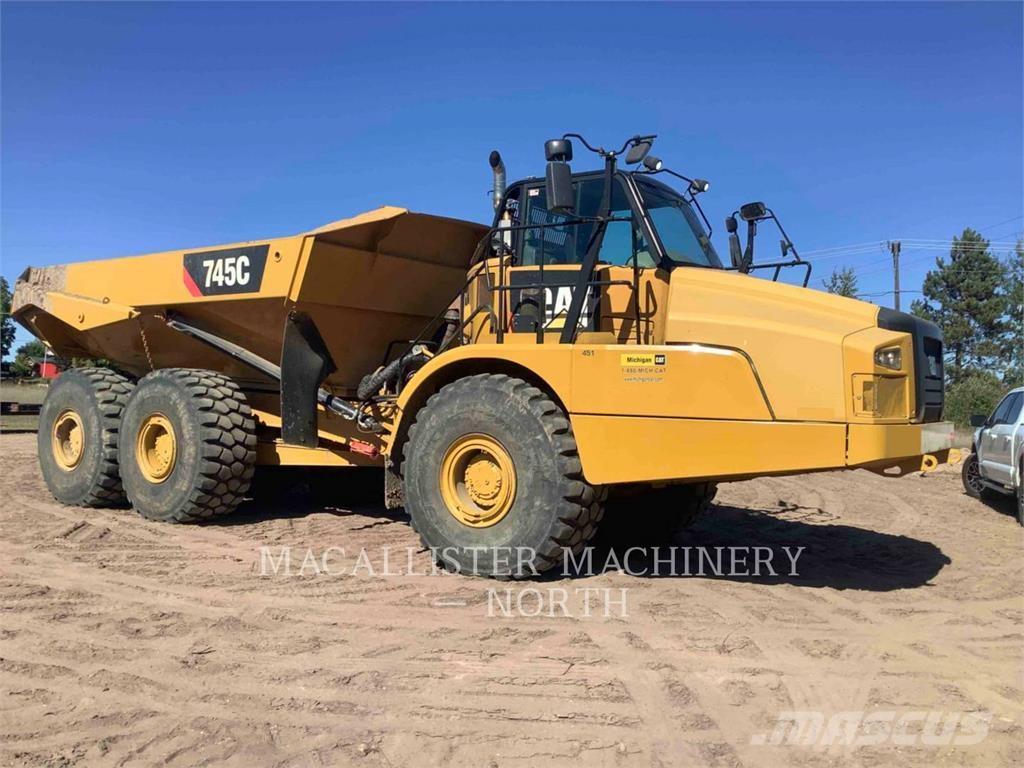 CAT 745C T Articulated Dump Trucks (ADTs)