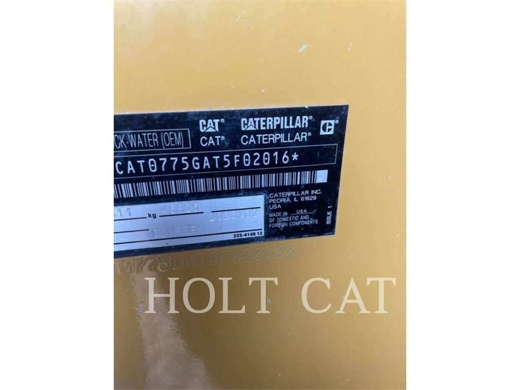 CAT 775G Articulated Dump Trucks (ADTs)