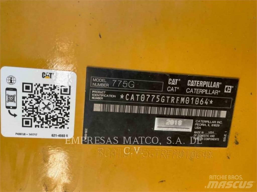 CAT 775GLRC Articulated Dump Trucks (ADTs)