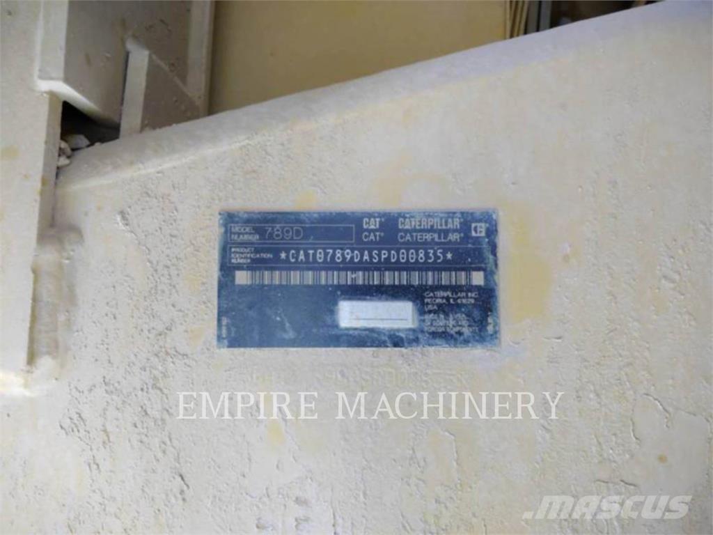 CAT 789D Articulated Dump Trucks (ADTs)