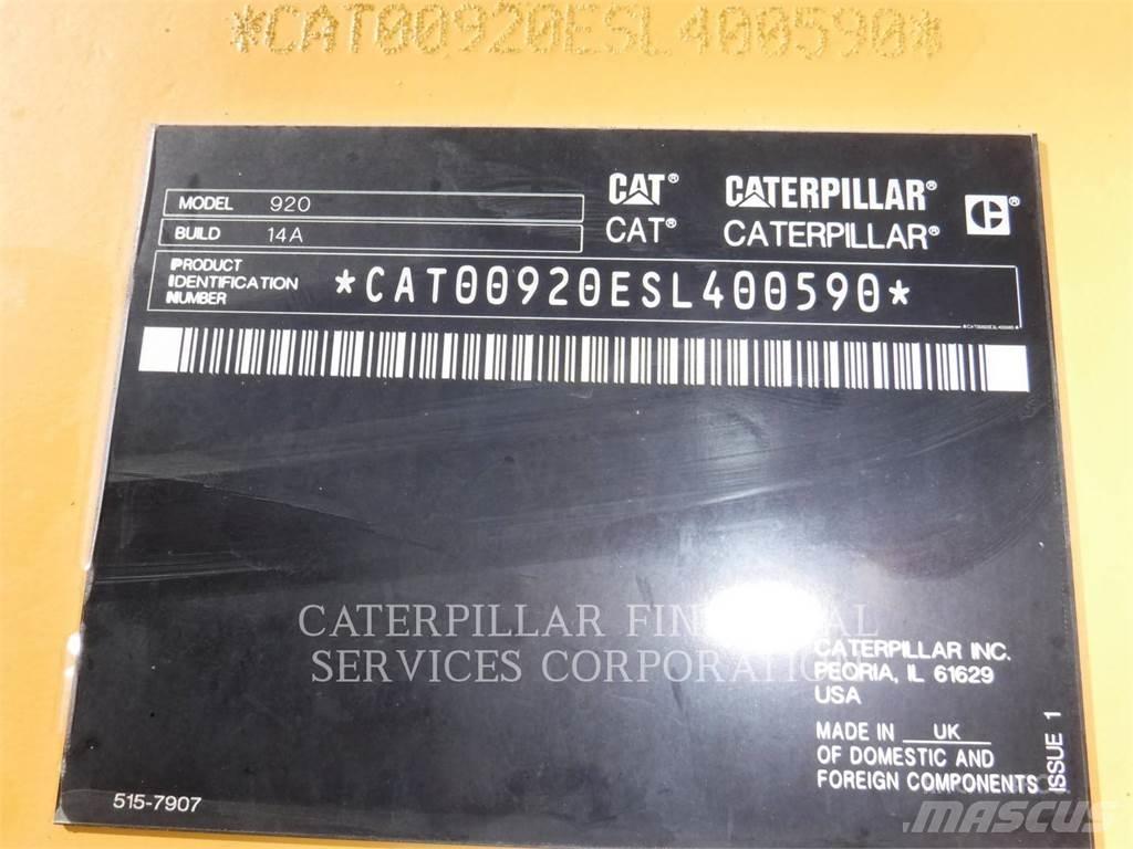 CAT 920-14 Wheel loaders