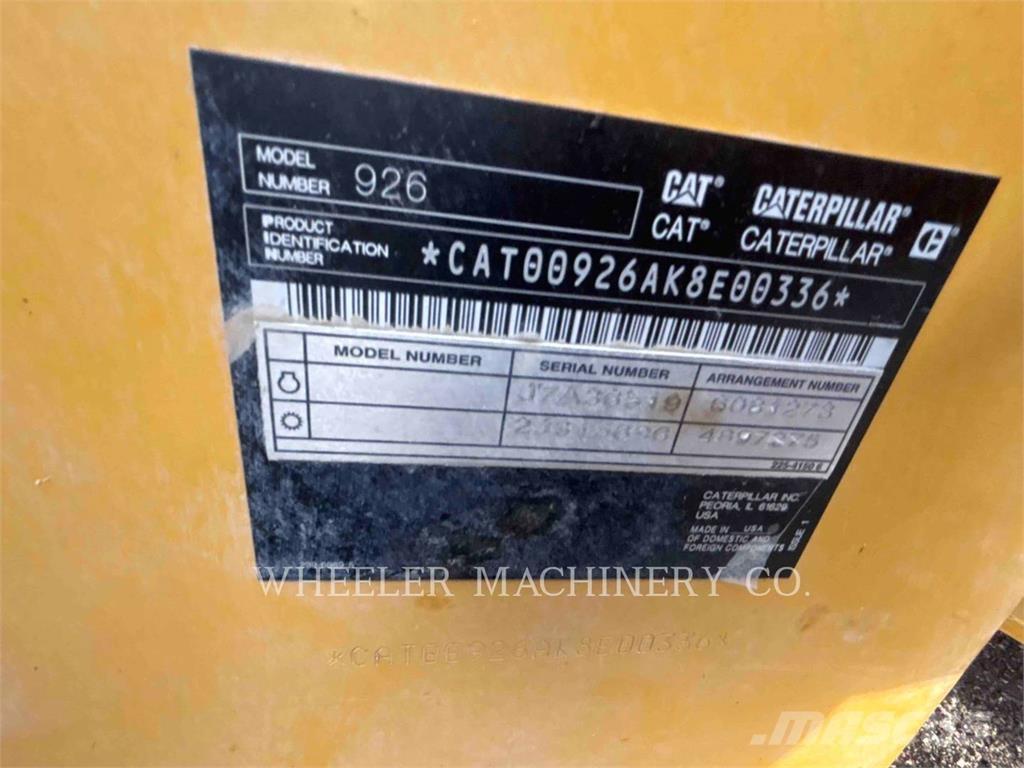 CAT 926 QC Wheel loaders