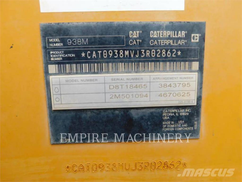 CAT 938M FC Wheel loaders