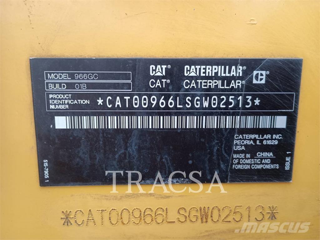 CAT 966GC Wheel loaders