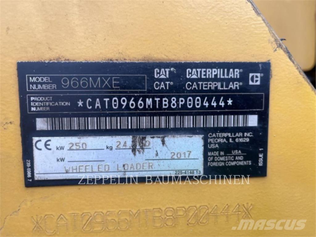 CAT 966MXE Wheel loaders