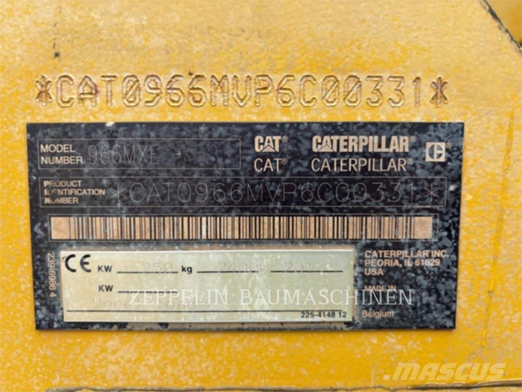 CAT 966MXE Wheel loaders