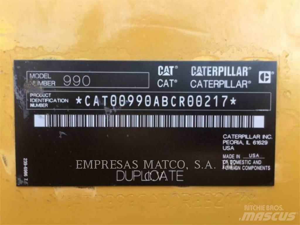 CAT 990 Wheel loaders