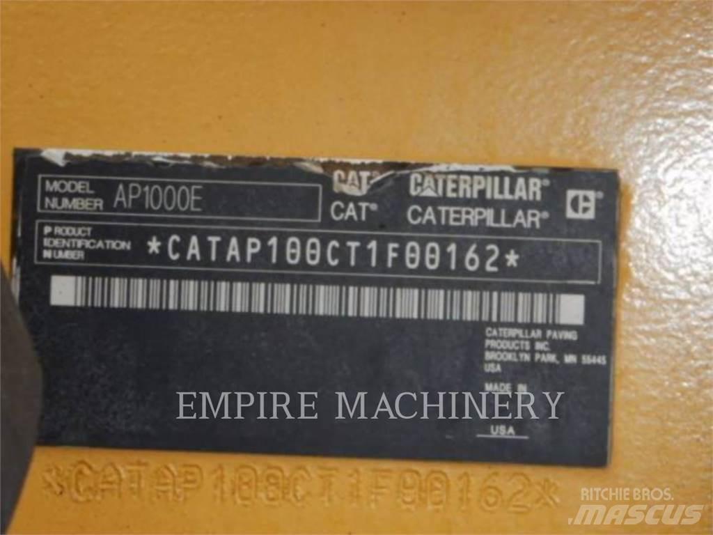 CAT AP1000E Asphalt pavers